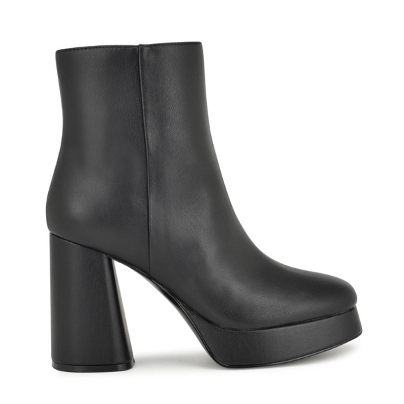 🟡 Nine West Velo Dress Booties - Black - Size 9M - PIOG - Picture 5 of 10